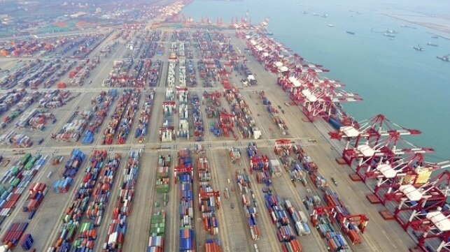 Qingdao container terminal