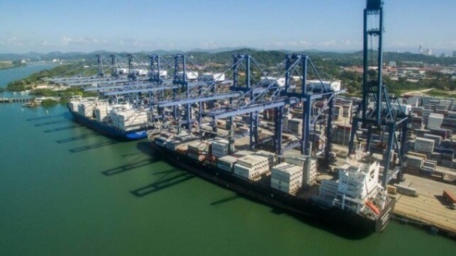 The container terminal at Balboa (CK Hutchison file image)