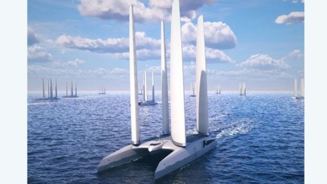 concept for hydrogen generating vessel