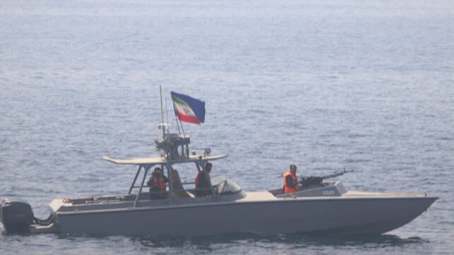 Iranian speed boat