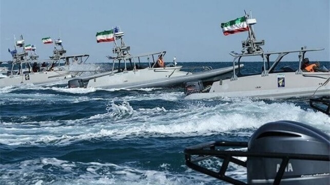 IRGC gunboats