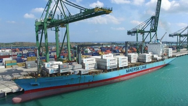 Cargo operations at the port of Mariel, Cuba (file image courtesy Zona Especial de Desarrollo Mariel)