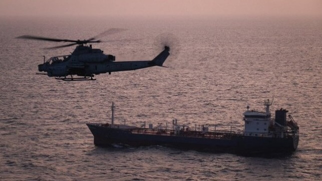 US helicopter and small product tanker