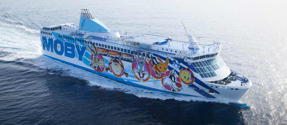 Italy ro-pax ferry Mobi Aki