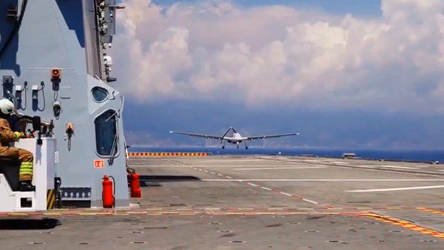Italian drone carrier based