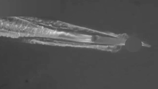 strike of suspected drug smuggling speed boat