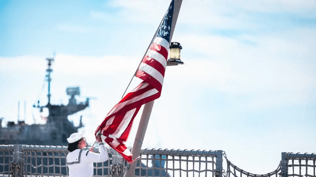 The Navy's new leadership is setting high expectations for solving challenges (USN file image)