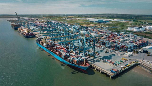 London UK Gateway container terminal