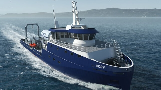 hydrogen fueled research vessel