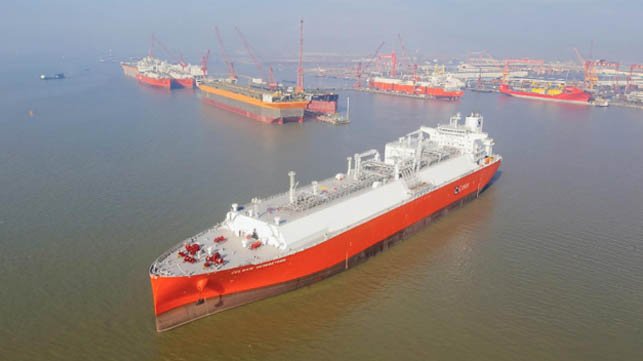 large LNG carrier newbuild
