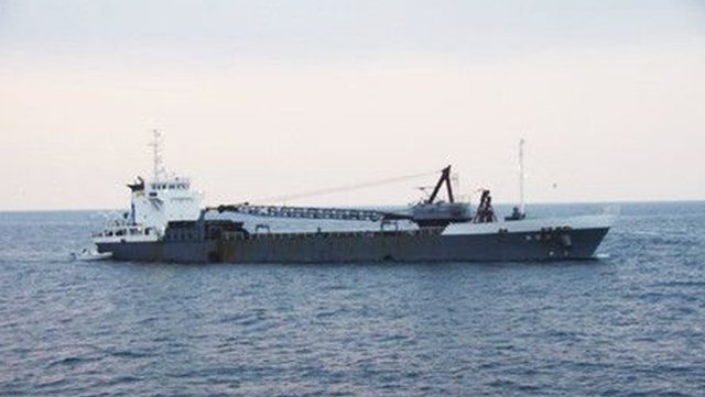 Japanese inter-island cargo vessel