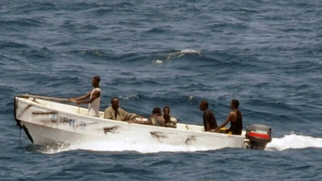 Somali pirate vessel